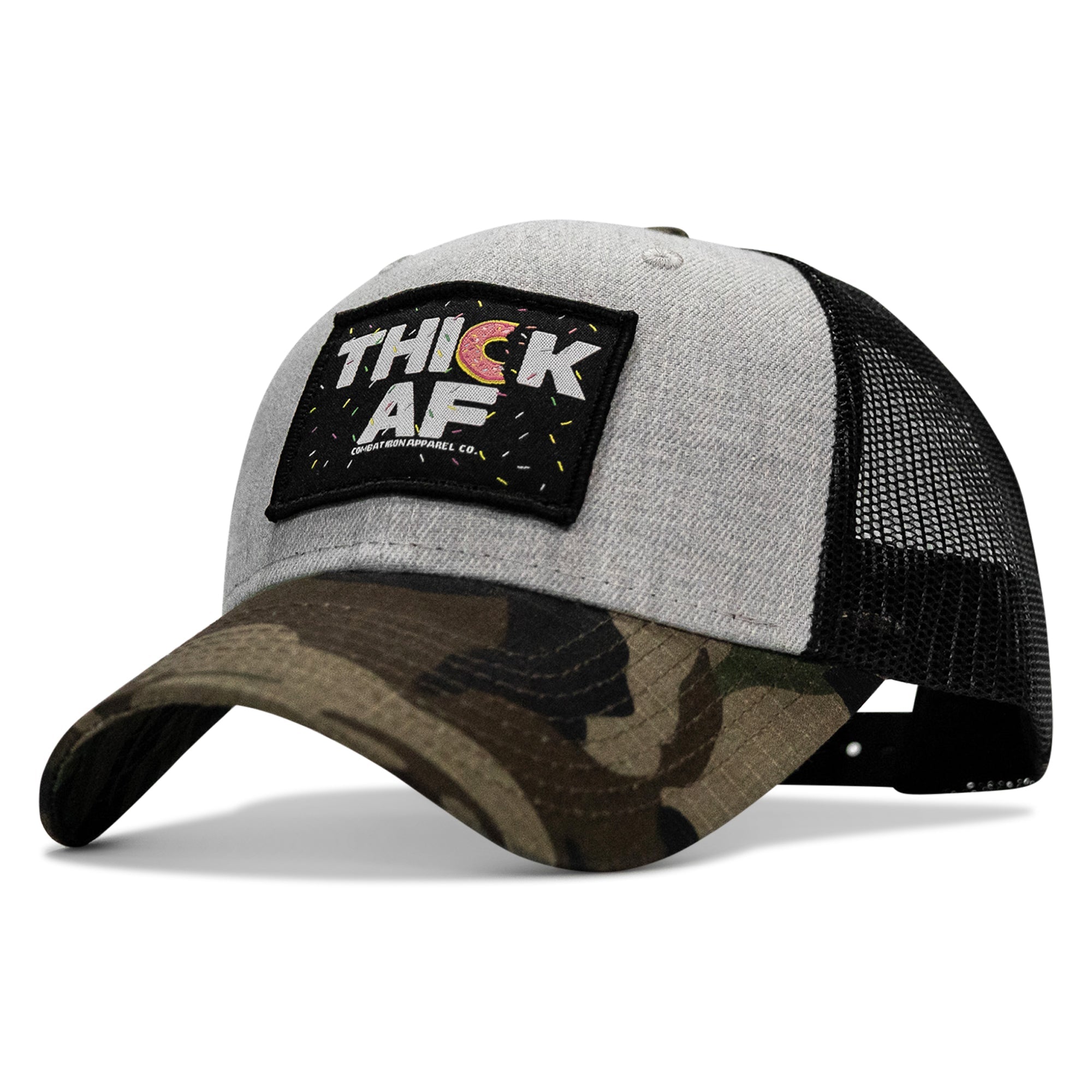 THICK AF DONUT EDITION PATCH MID-PROFILE MESH SNAPBACK Hat