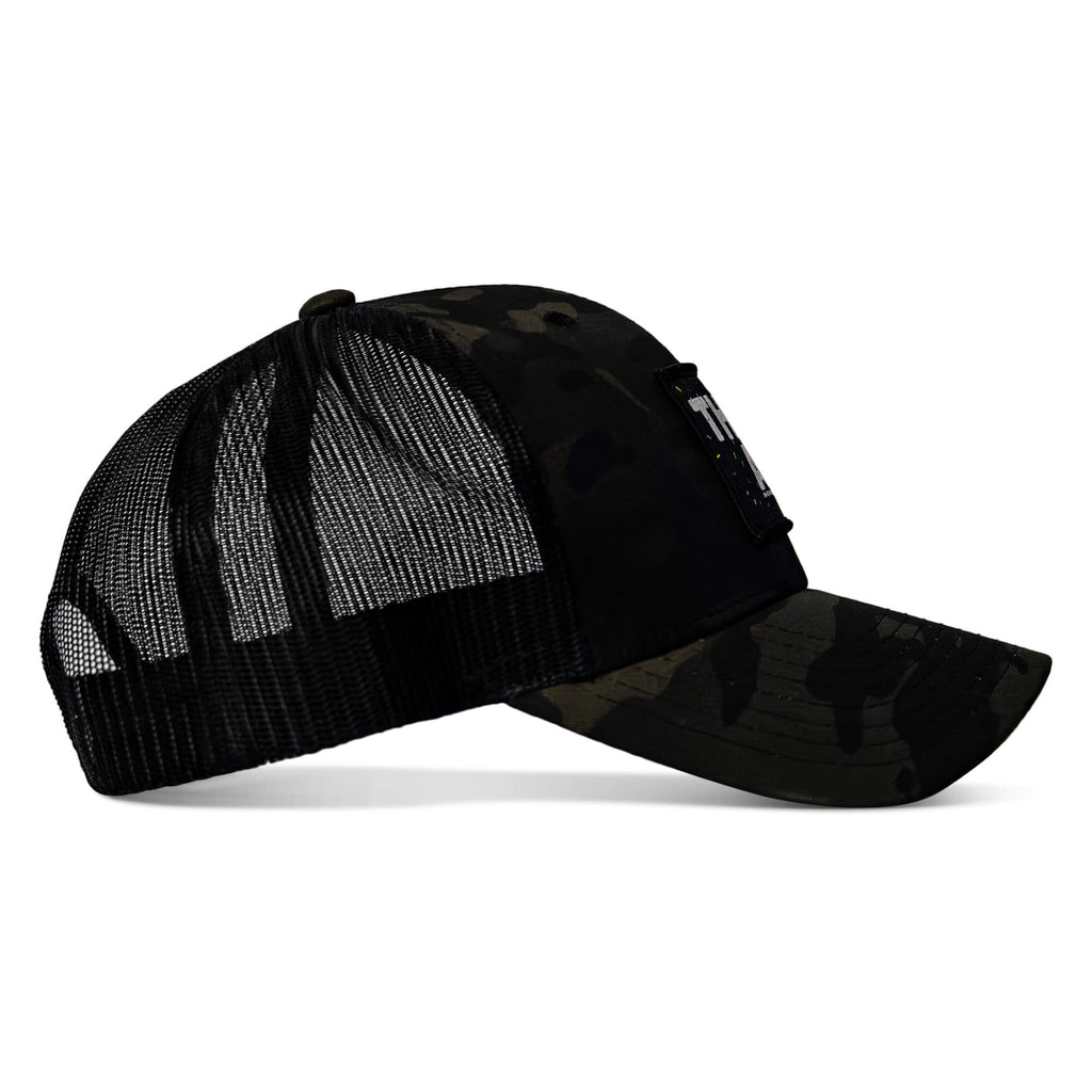 THICK AF DONUT EDITION PATCH MID-PROFILE MESH SNAPBACK Hat