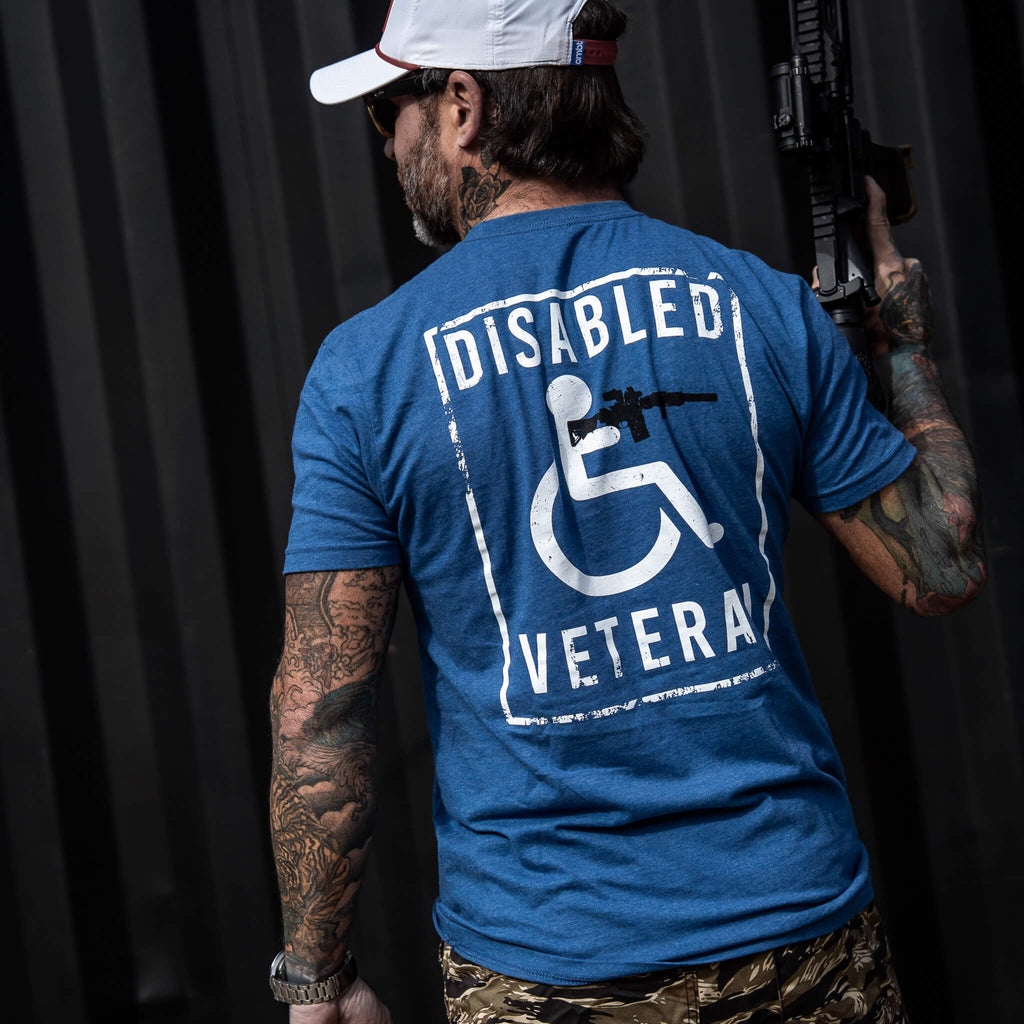 Disabled Veteran Handicap Men's T-Shirt