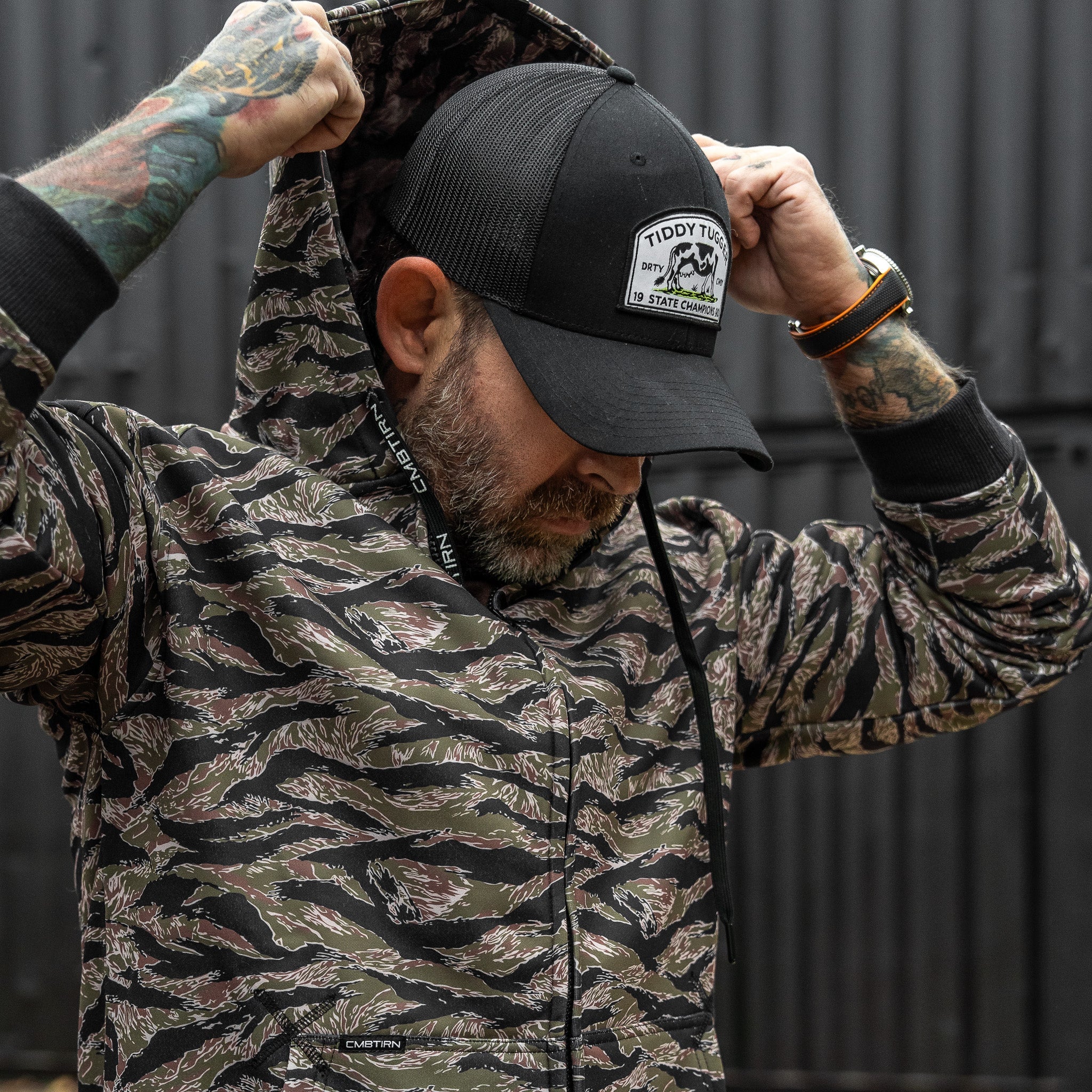 Men's Zip Up Fleece Lined Hoodie 2.0
