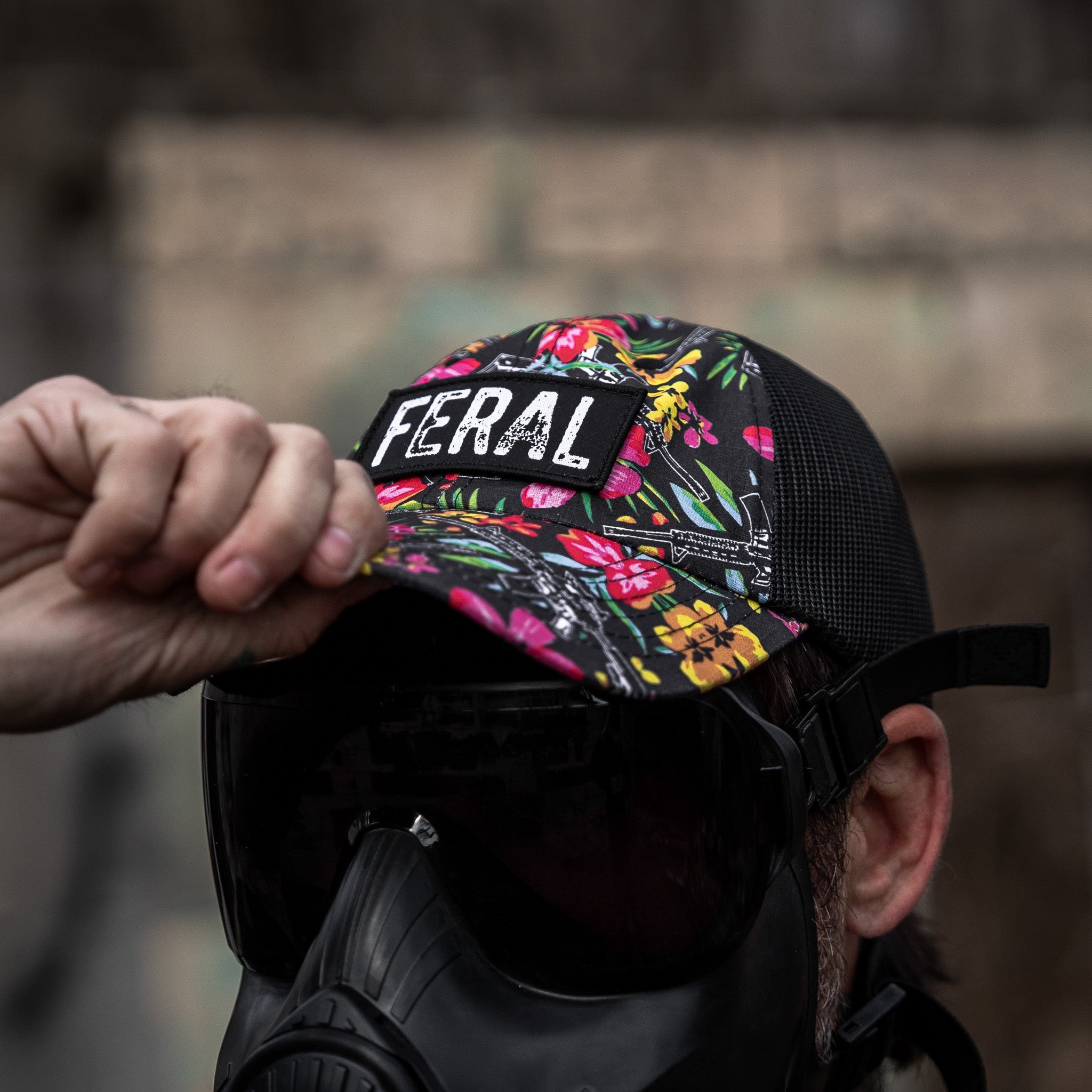 Feral Patch RipStop Tactical Mesh Snapback Hat