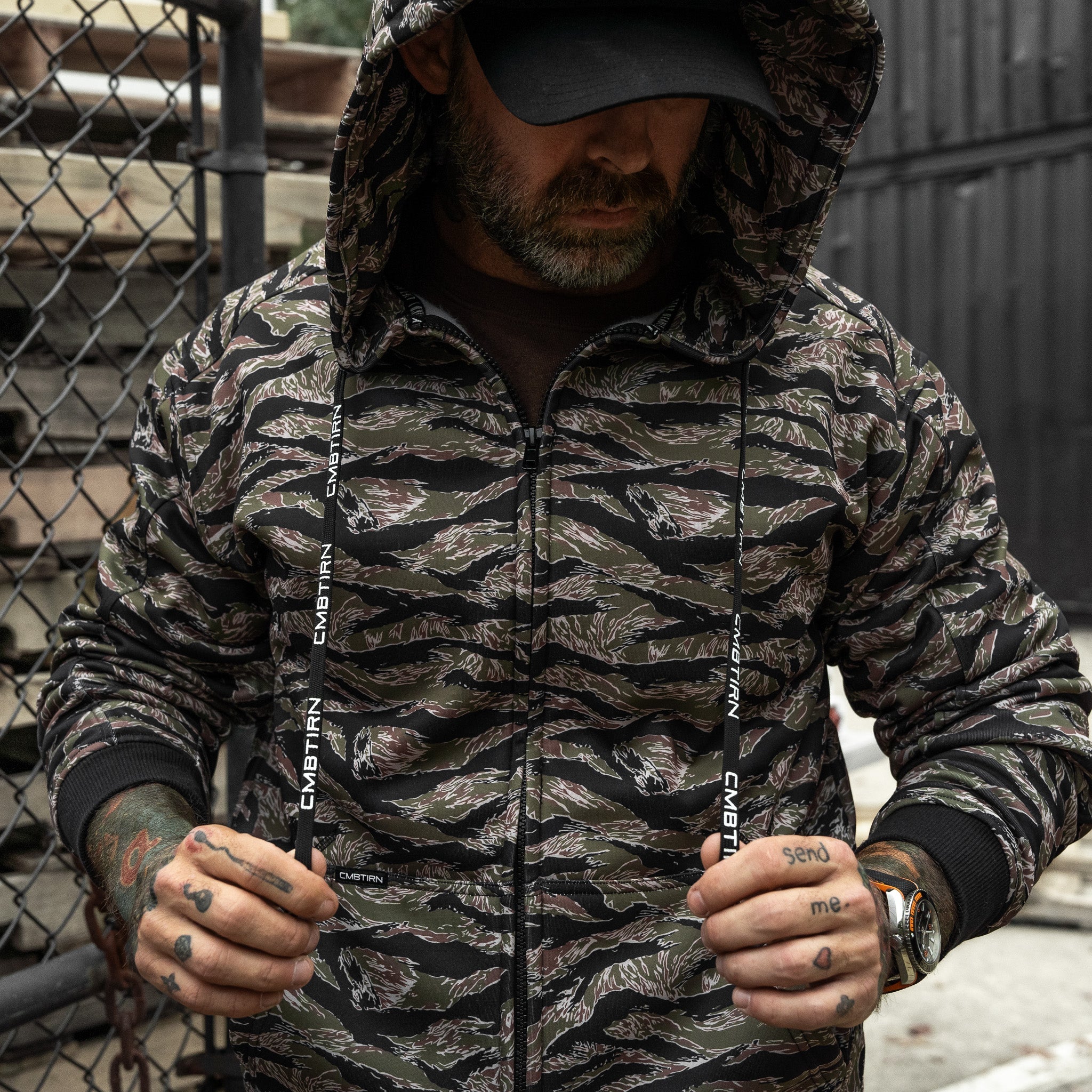 Men's Zip Up Fleece Lined Hoodie 2.0