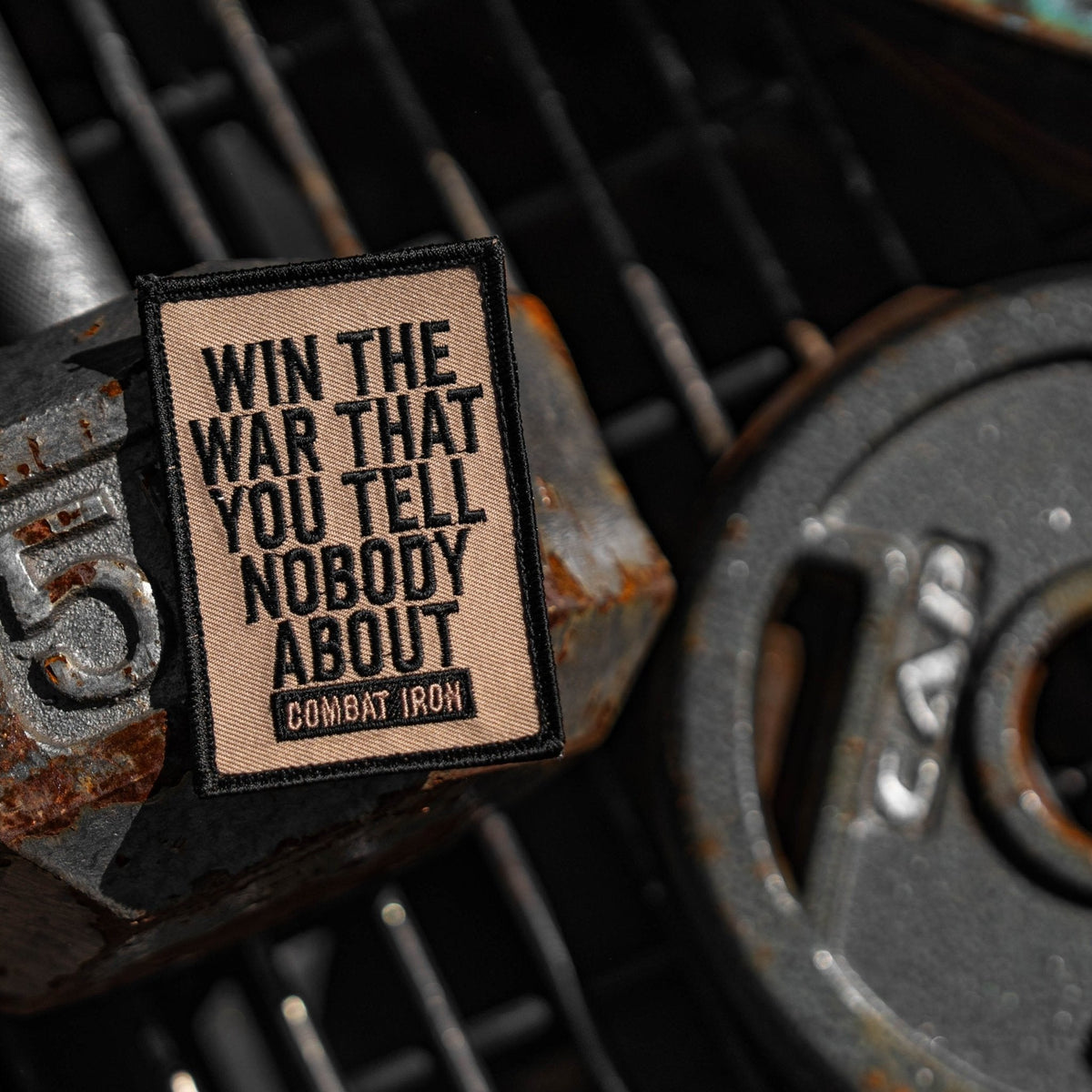Win The War That You Tell Nobody About Velcro Patch