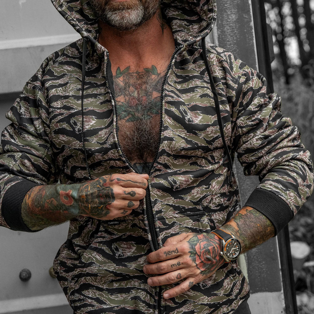 Men's Zip Up Fleece Lined Hoodie 2.0