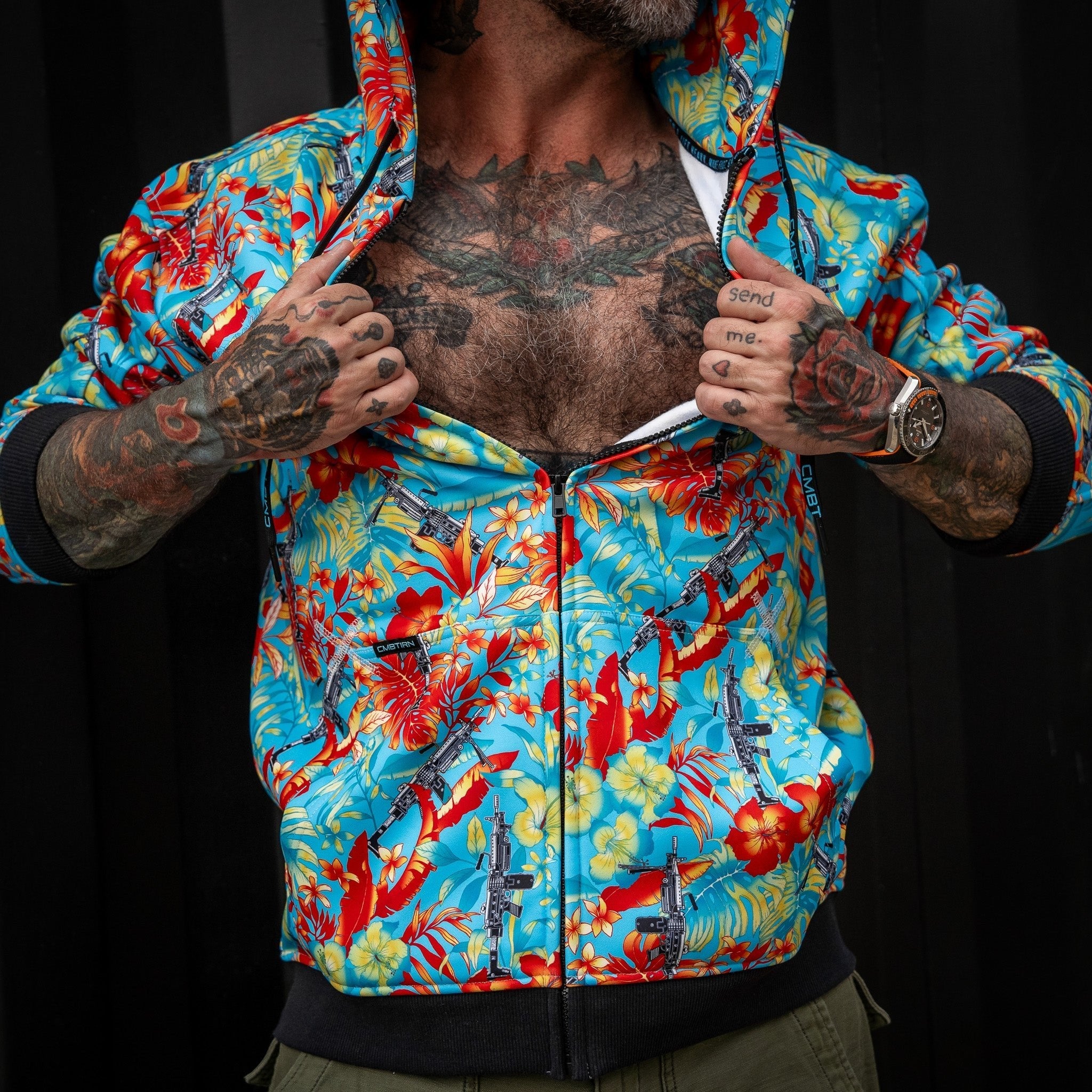 Men's Zip Up Fleece Lined Hoodie 2.0