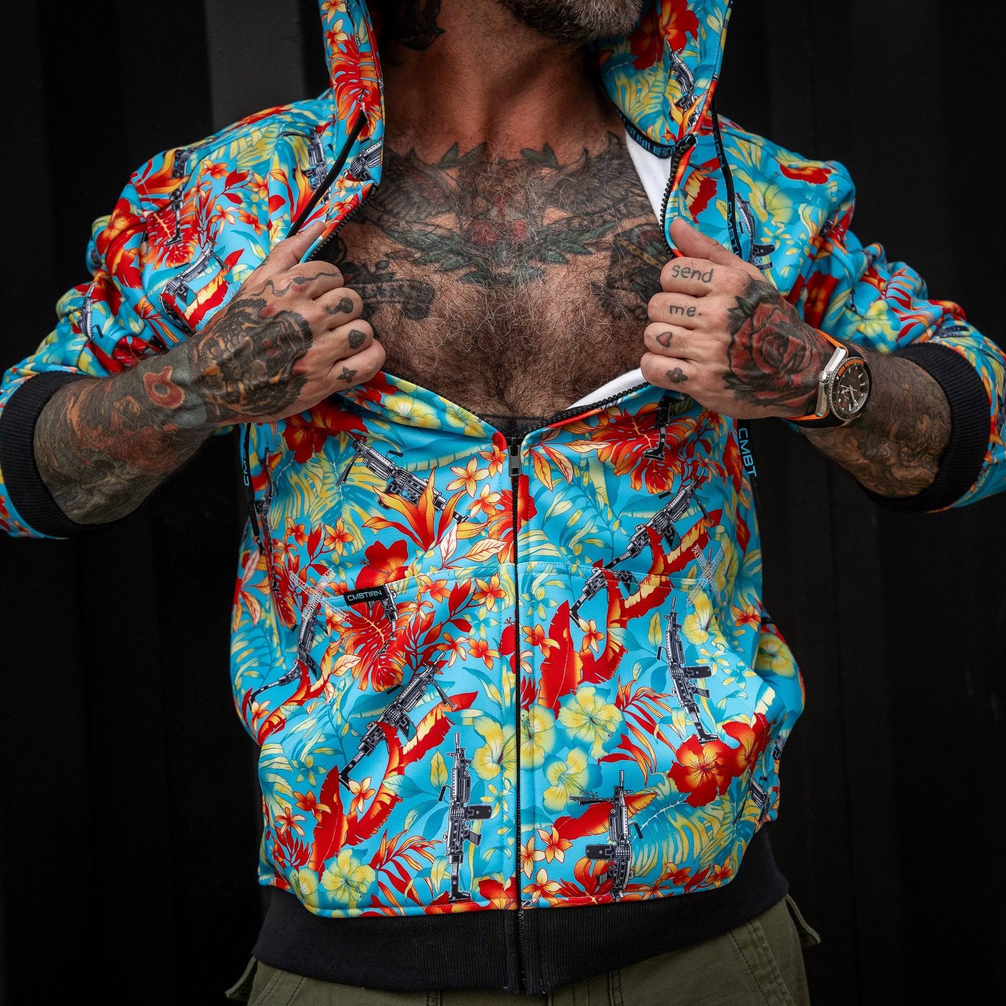 Men's Zip Up Fleece Lined Hoodie 2.0