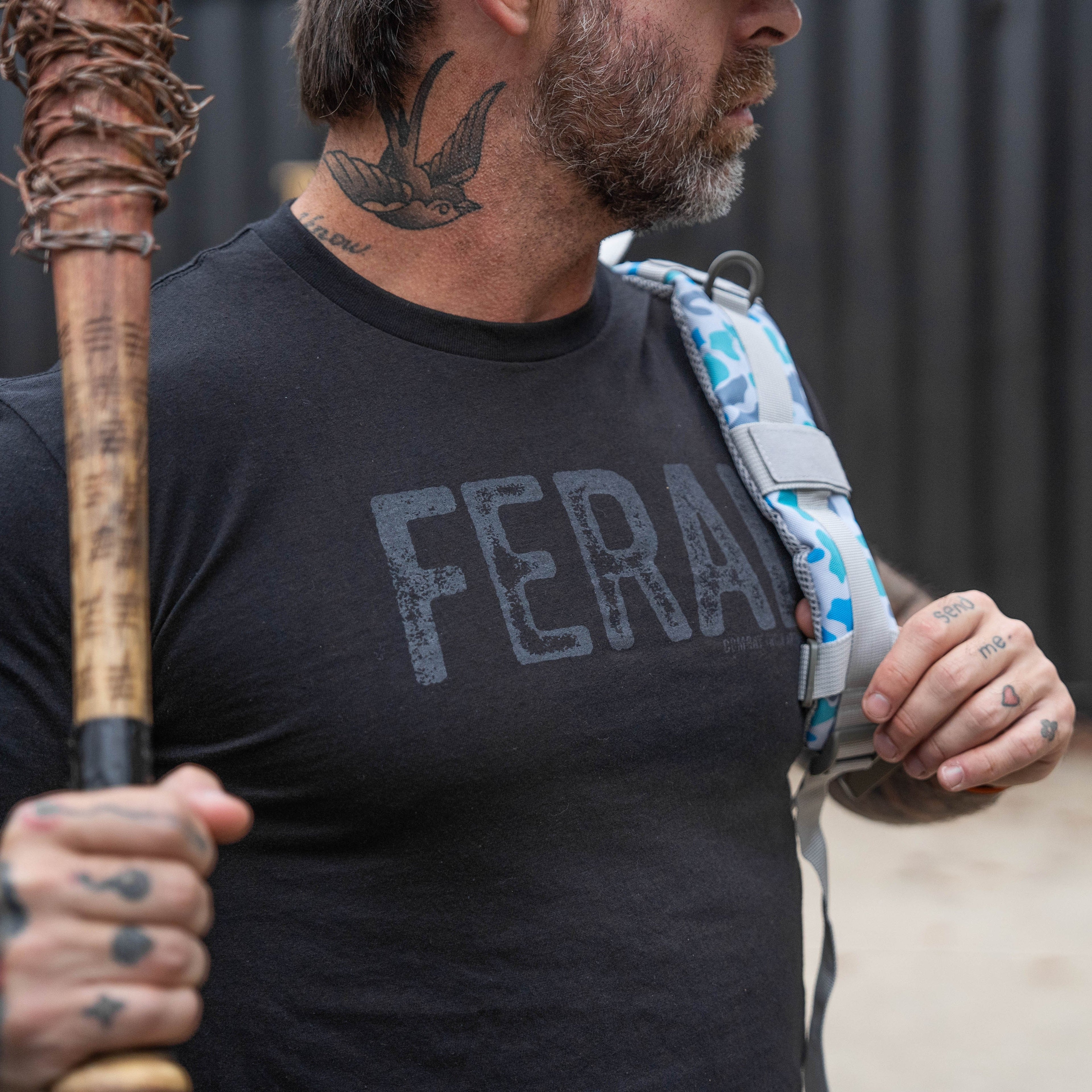 Feral Distressed Men's T-Shirt