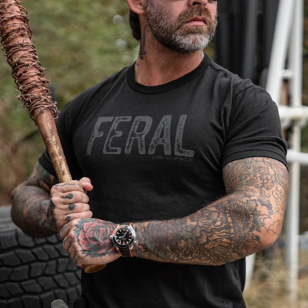 Feral Distressed Men's T-Shirt