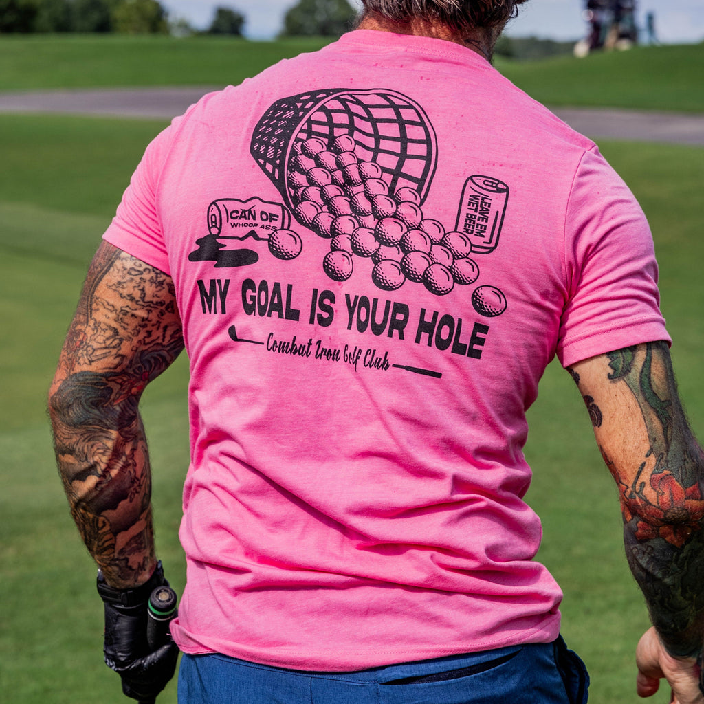 My Goal Is Your Hole Golf Club Men's T-Shirt