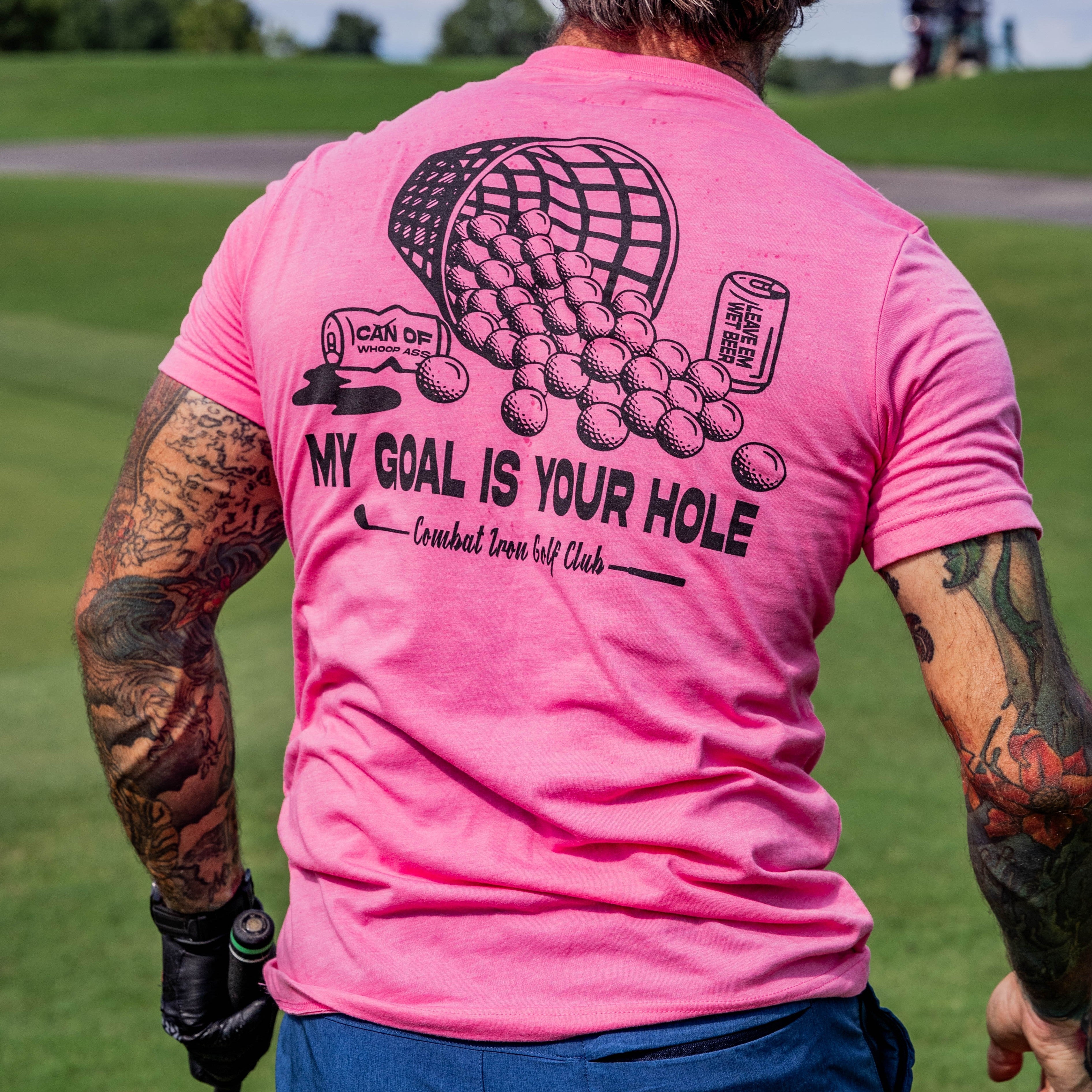 My Goal Is Your Hole Golf Club Men's T-Shirt