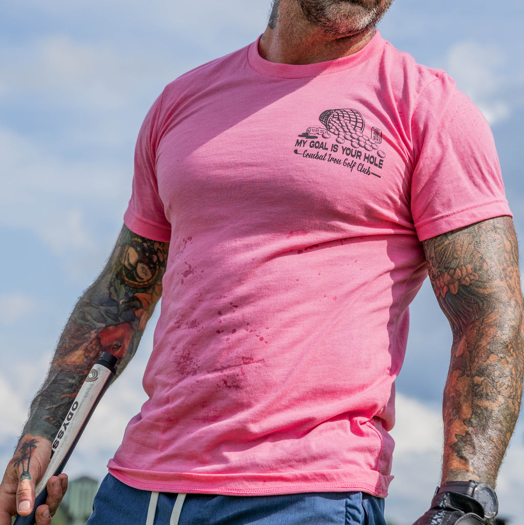 My Goal Is Your Hole Golf Club Men's T-Shirt