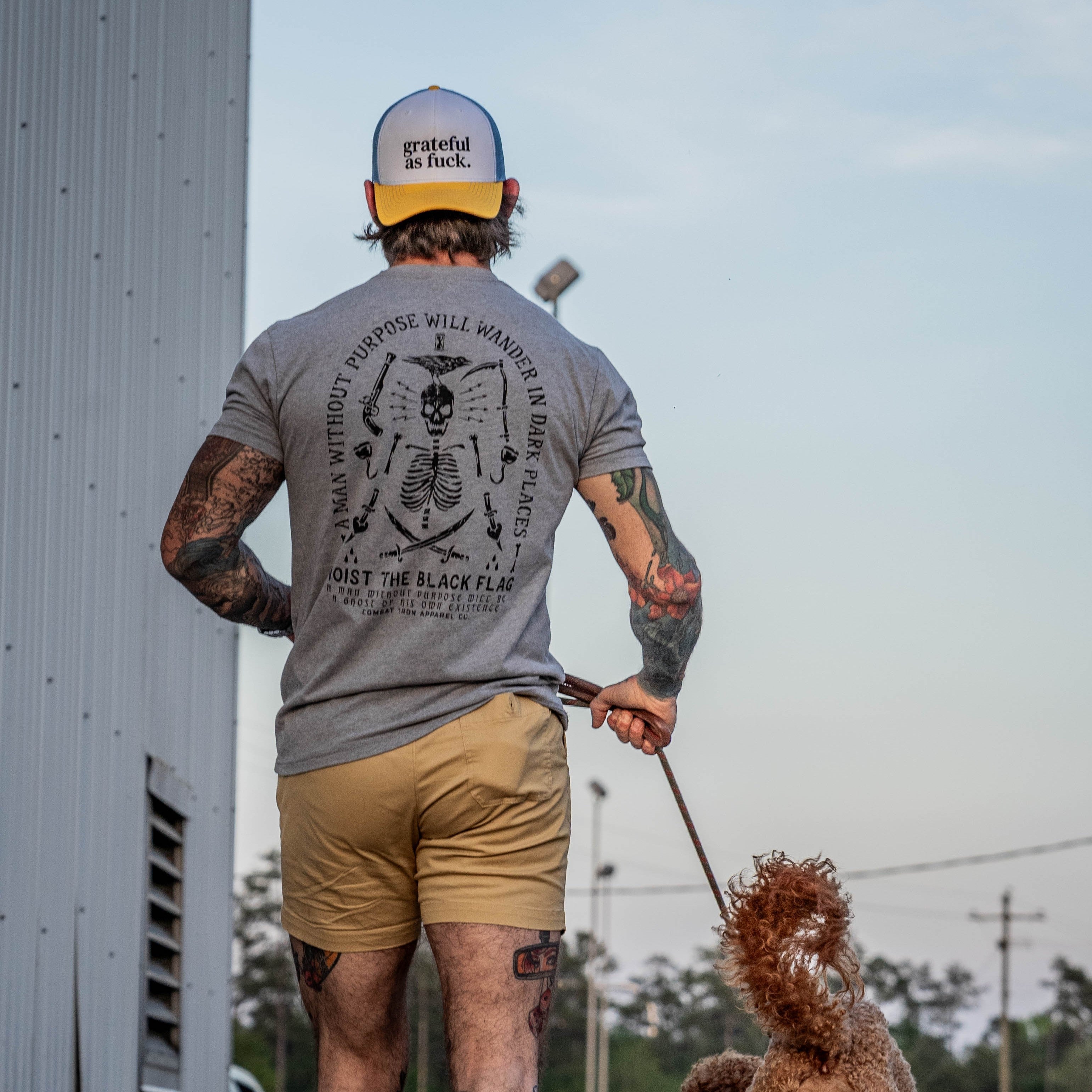 Hoist the Black Flag Skull & Bones Men's T-Shirt