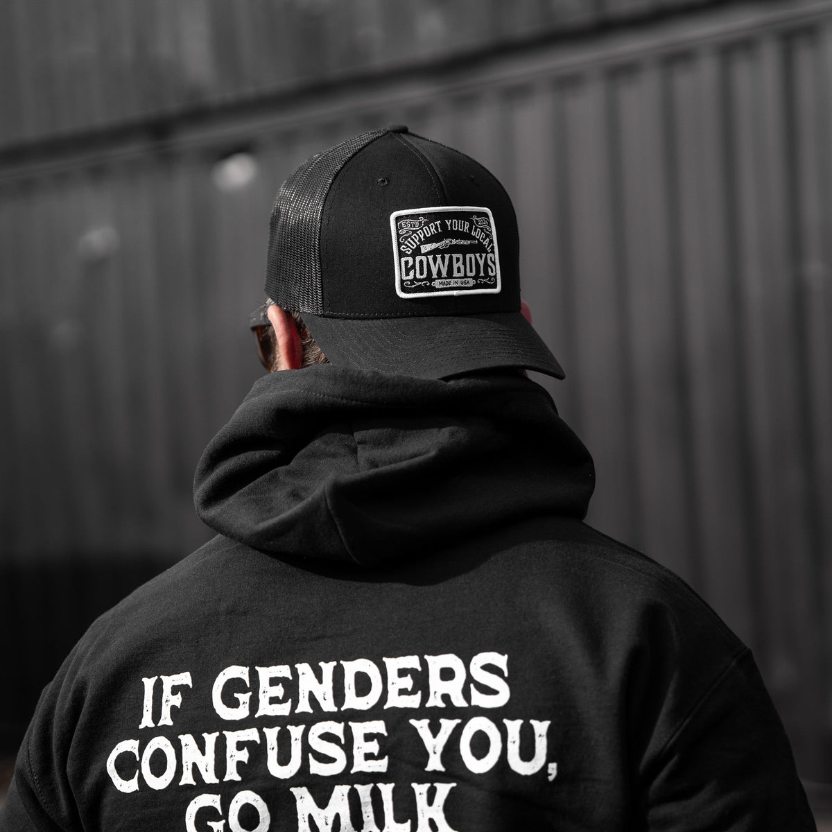 If Genders Confuse You, Go Milk a Bull Men's Hoodie