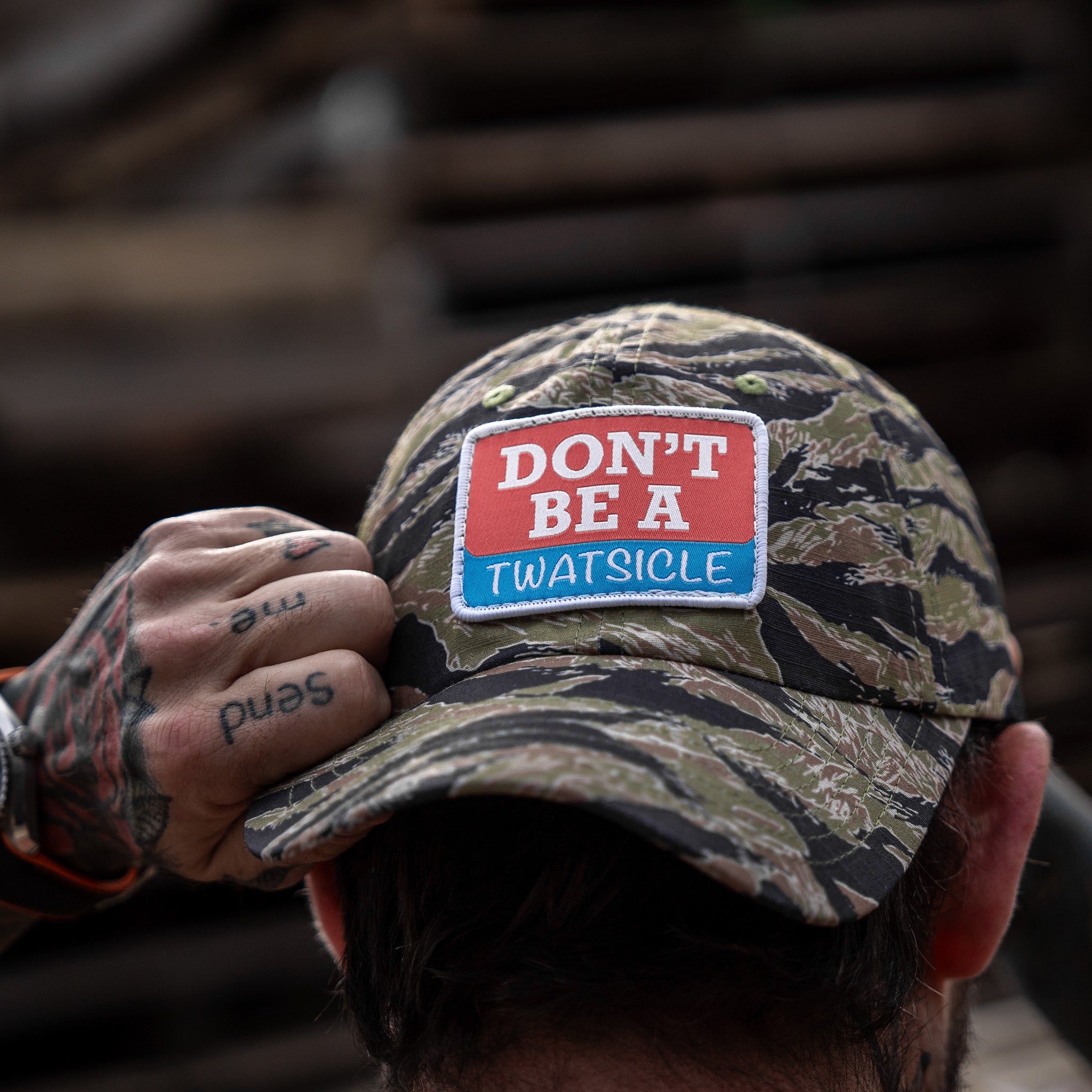 Don't Be A Twatsicle Patch Ripstop Mesh Snapback Hat