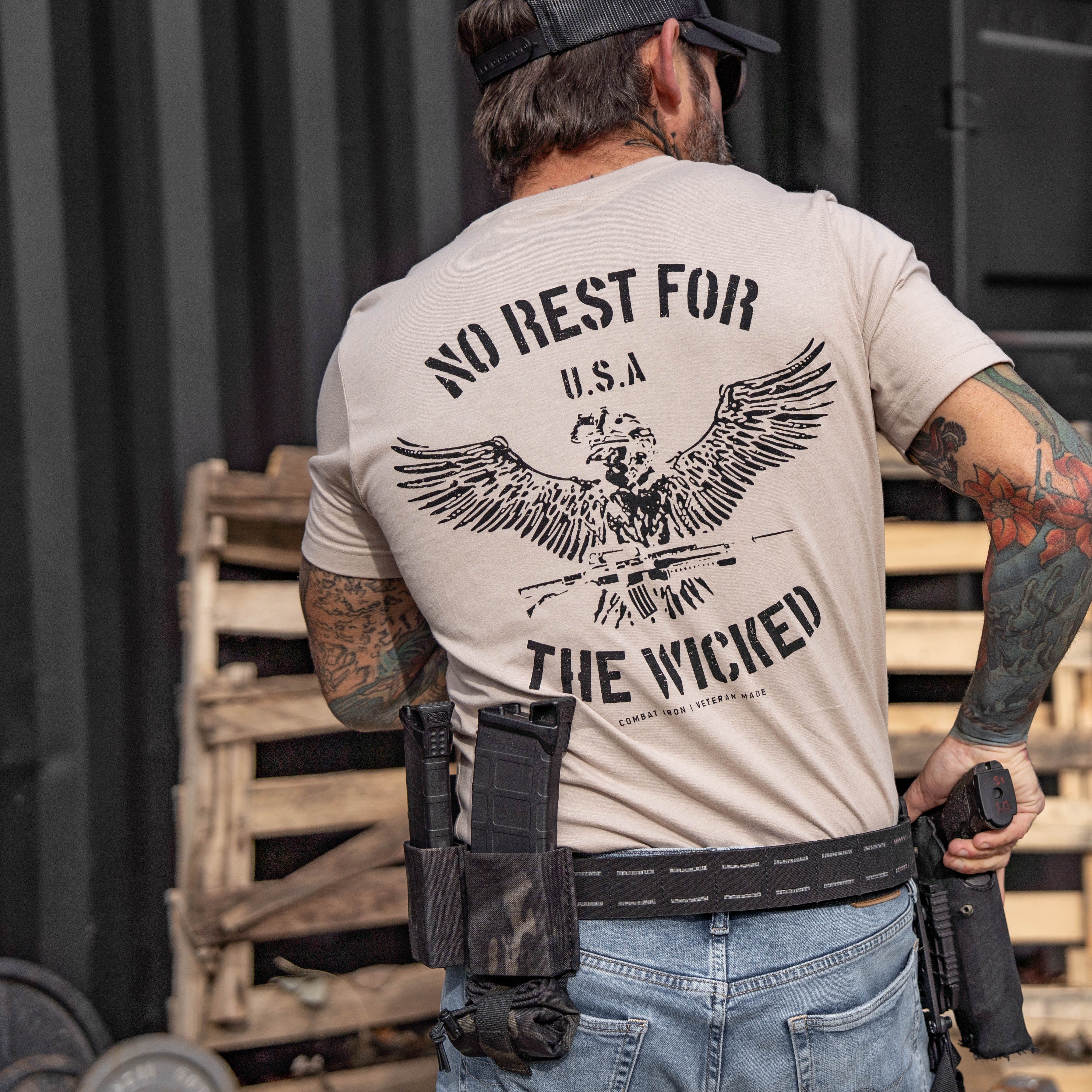 No Rest For The Wicked Men's T-Shirt