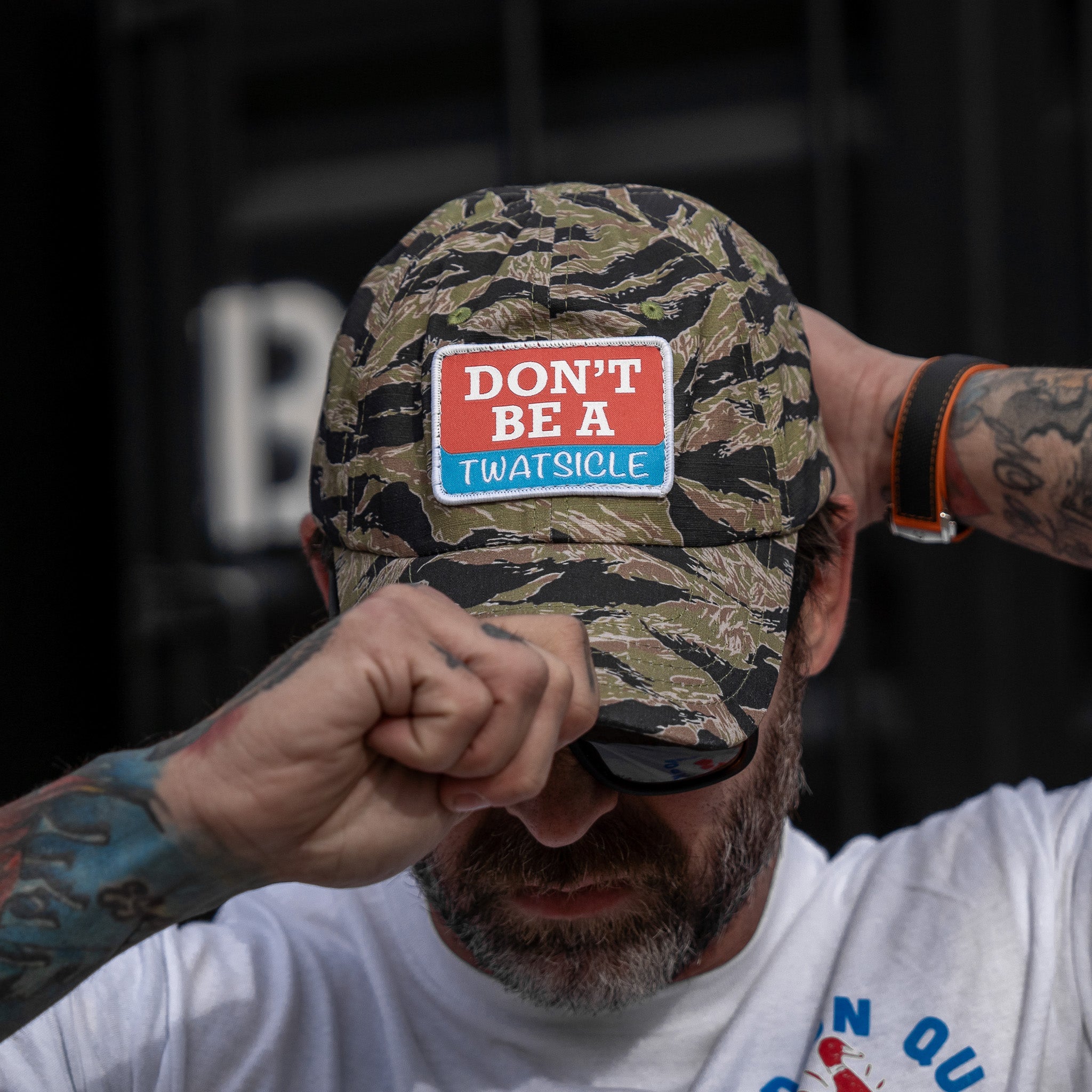 Don't Be A Twatsicle Patch Ripstop Mesh Snapback Hat