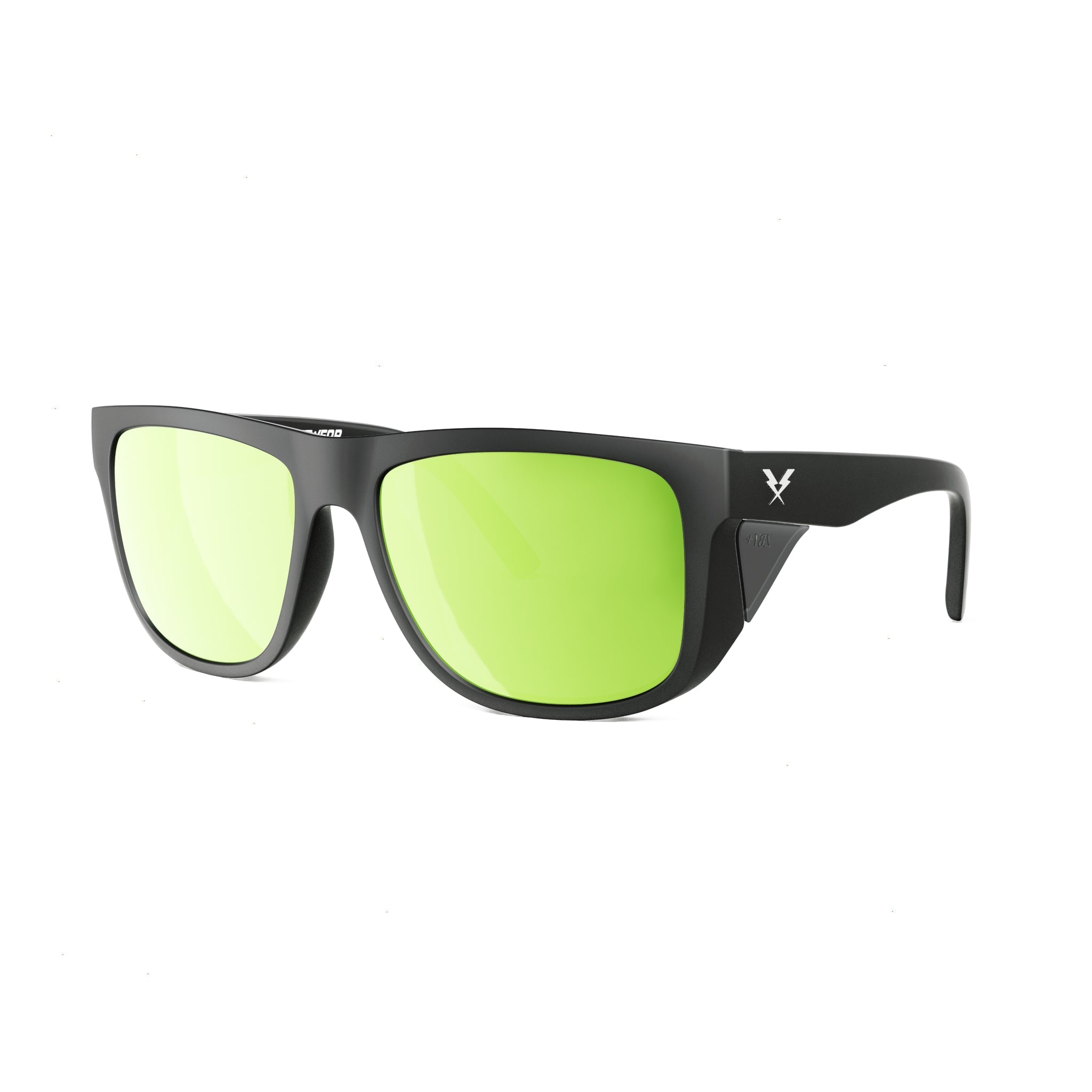 A Phase Z87+ Matte Black - Mirrored Color Lens Options