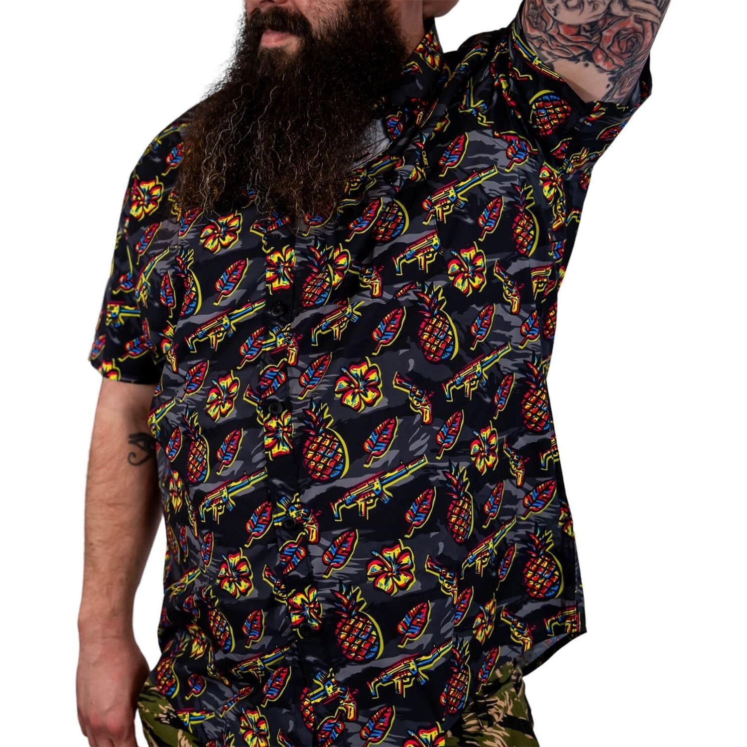 Men Original Button Up Tee