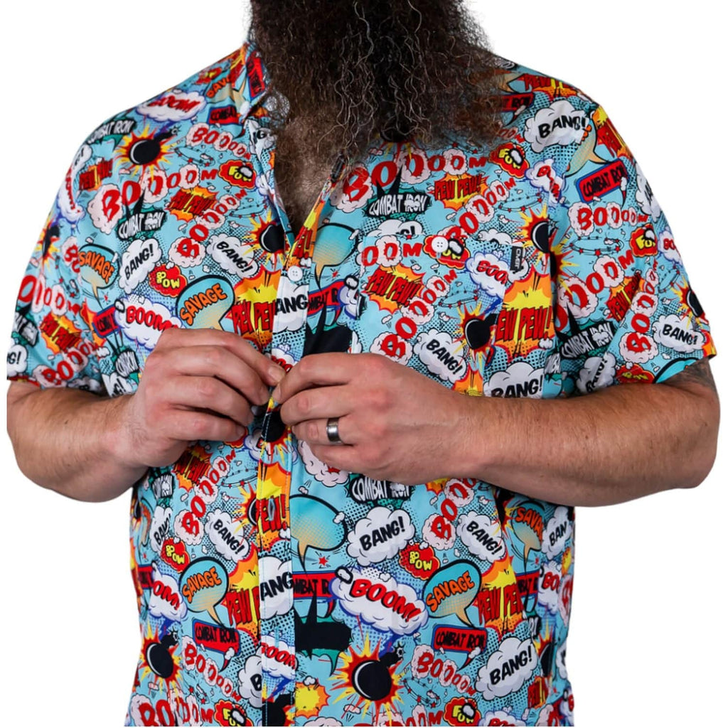 Men Original Button Up Tee