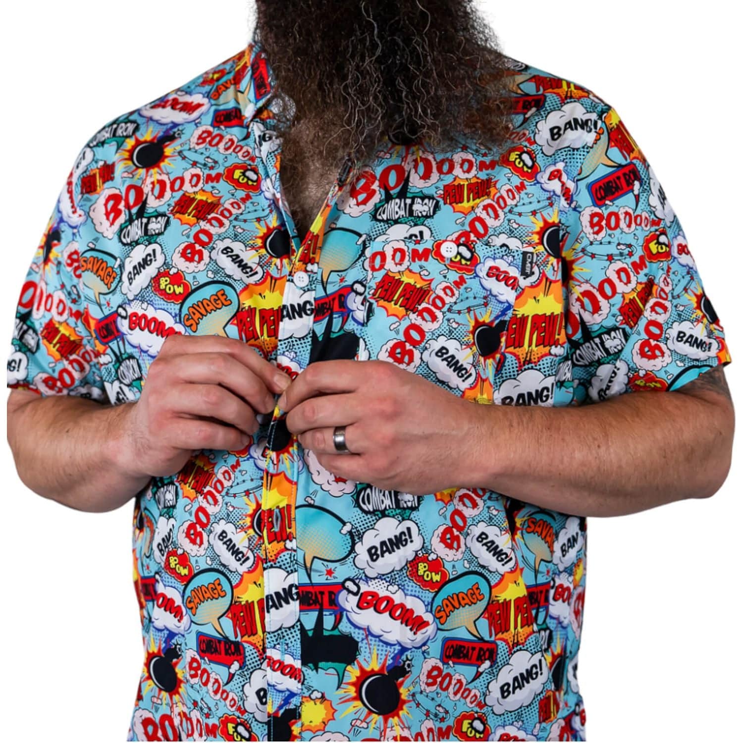 Men Original Button Up Tee