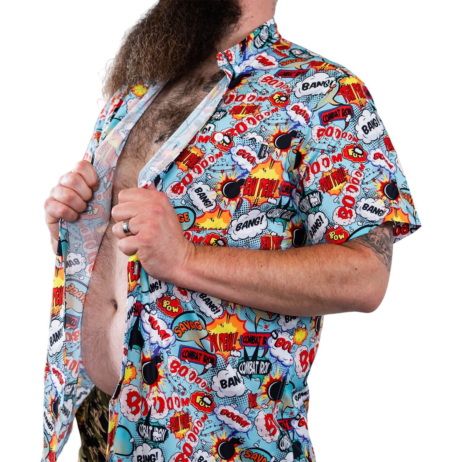 Men Original Button Up Tee