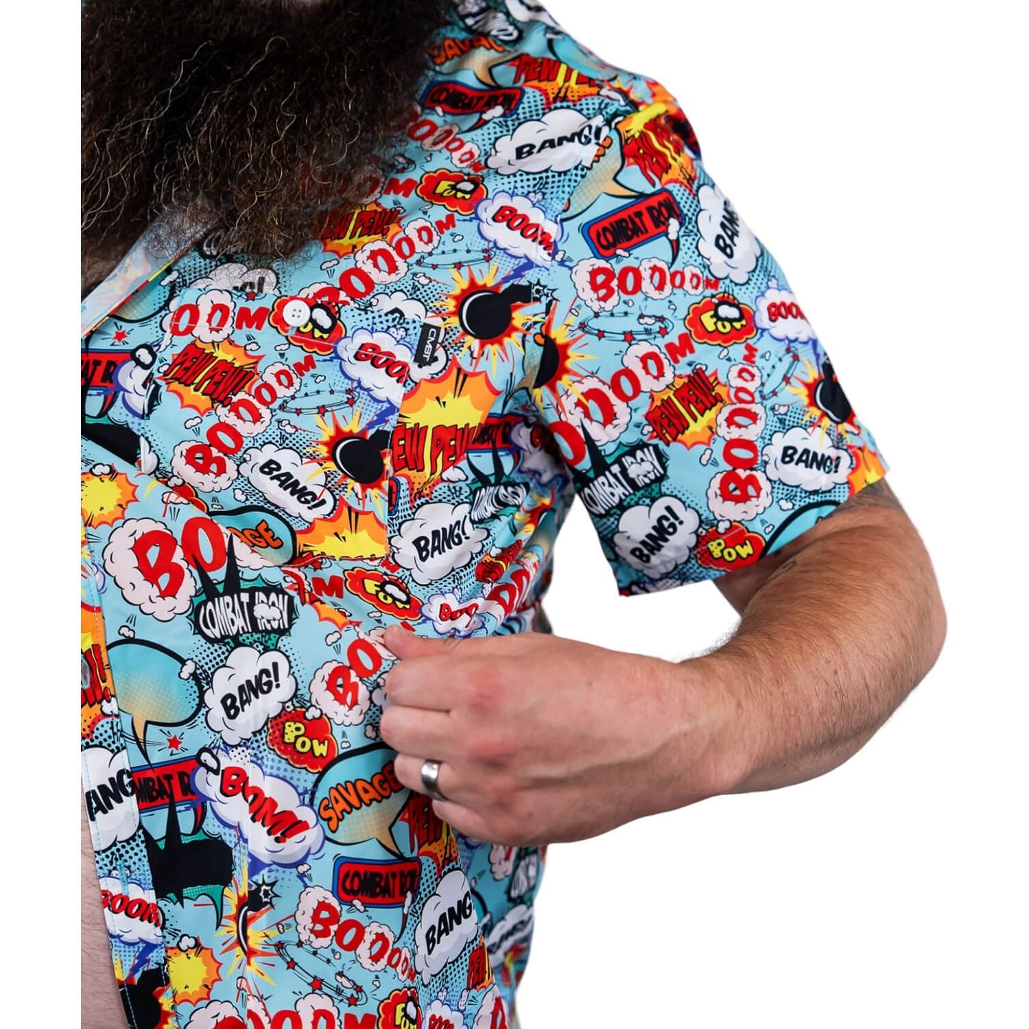 Men Original Button Up Tee