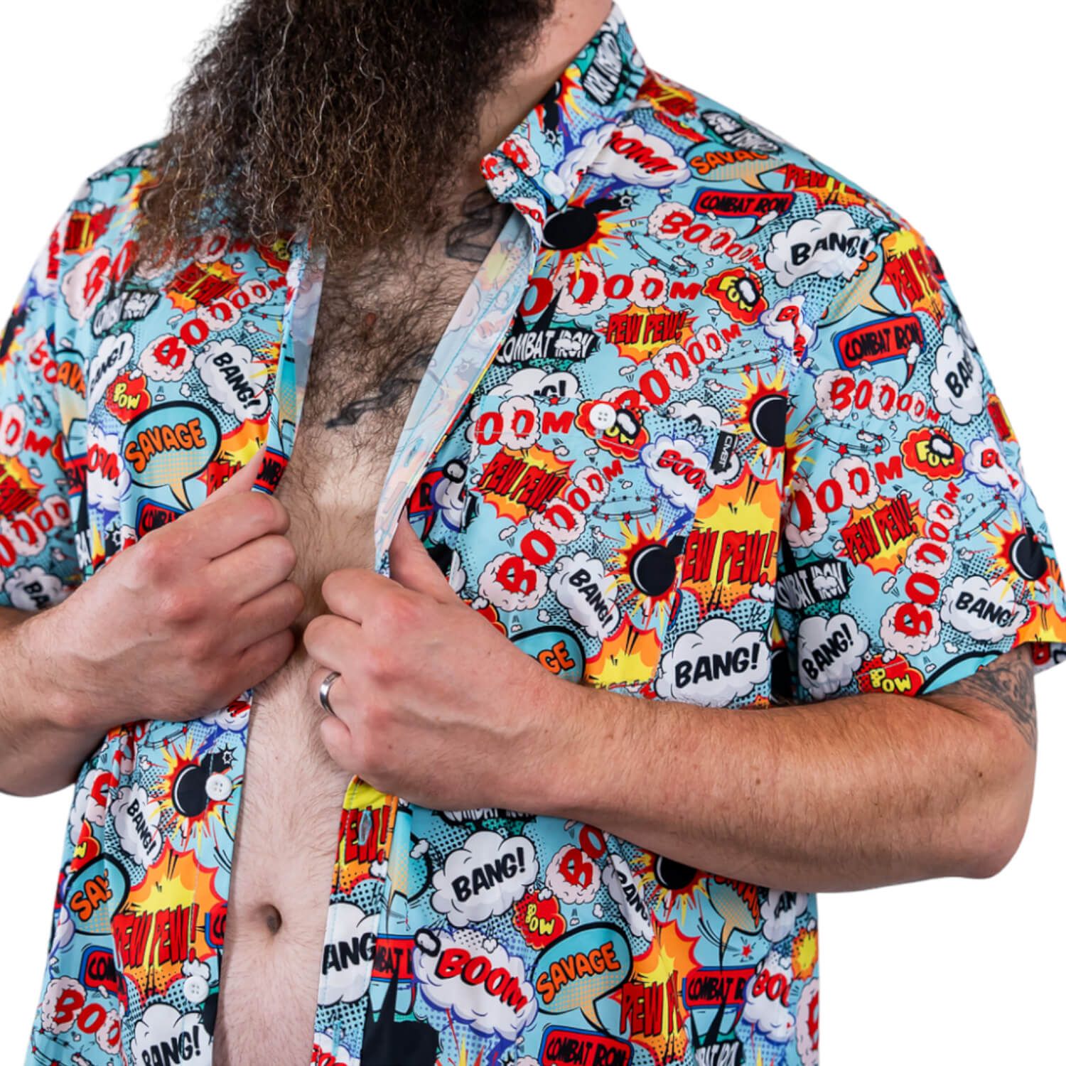 Men Original Button Up Tee