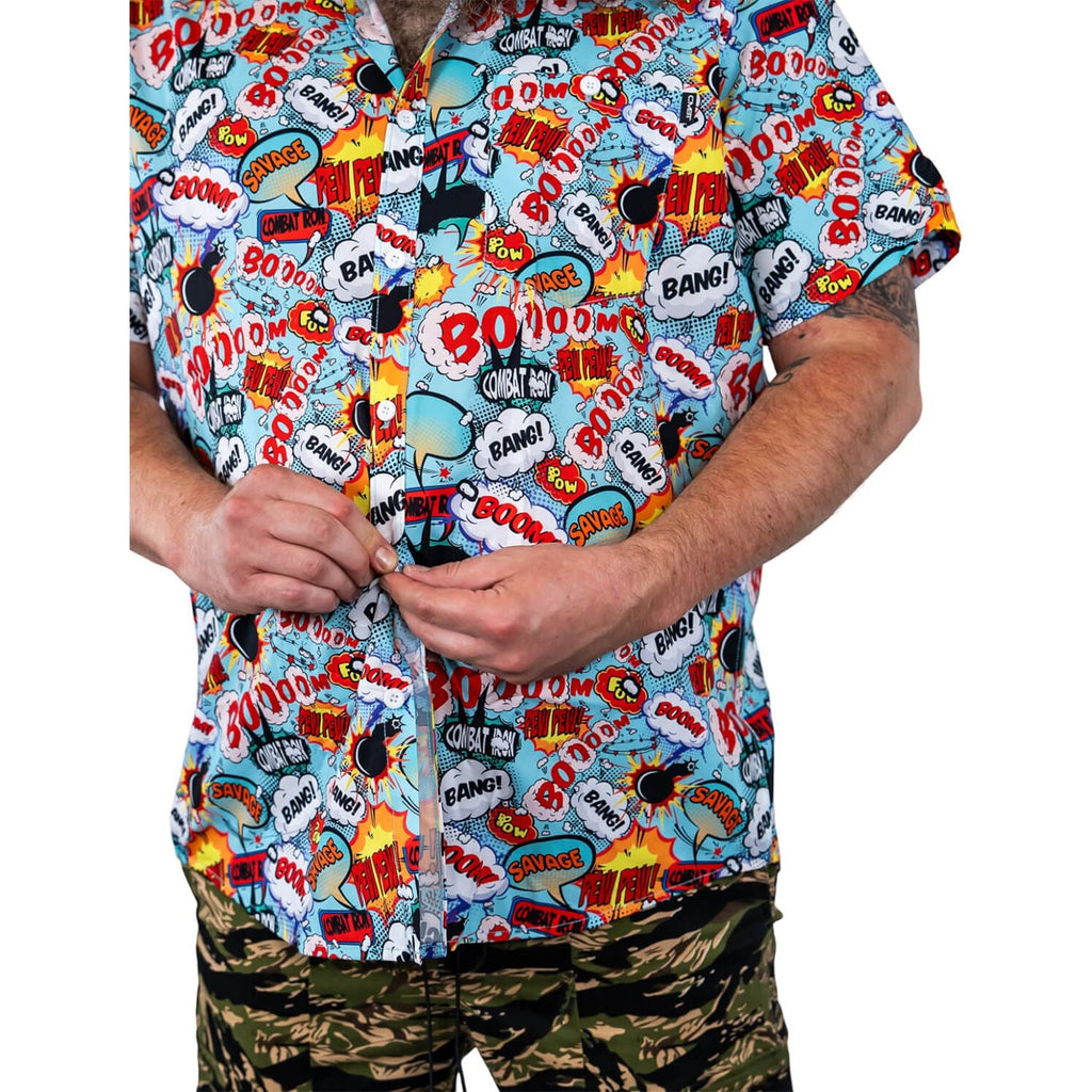 Men Original Button Up Tee