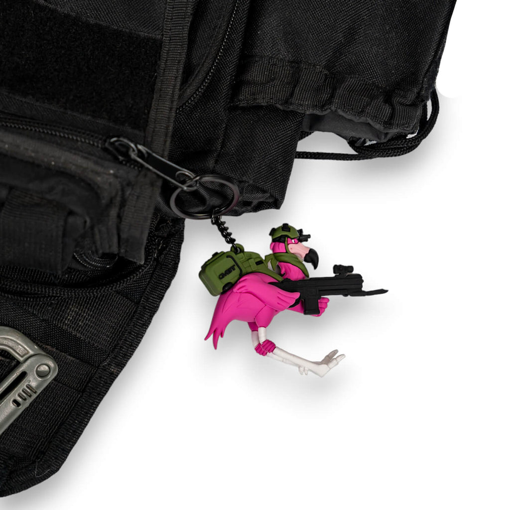 Tactical 3D PVC Keychain
