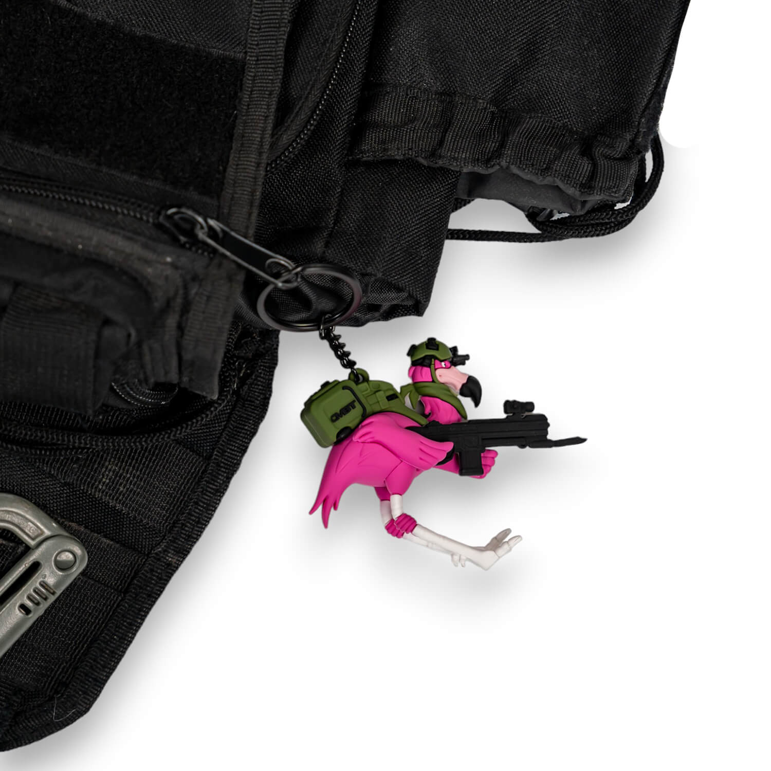 Tactical 3D PVC Keychain