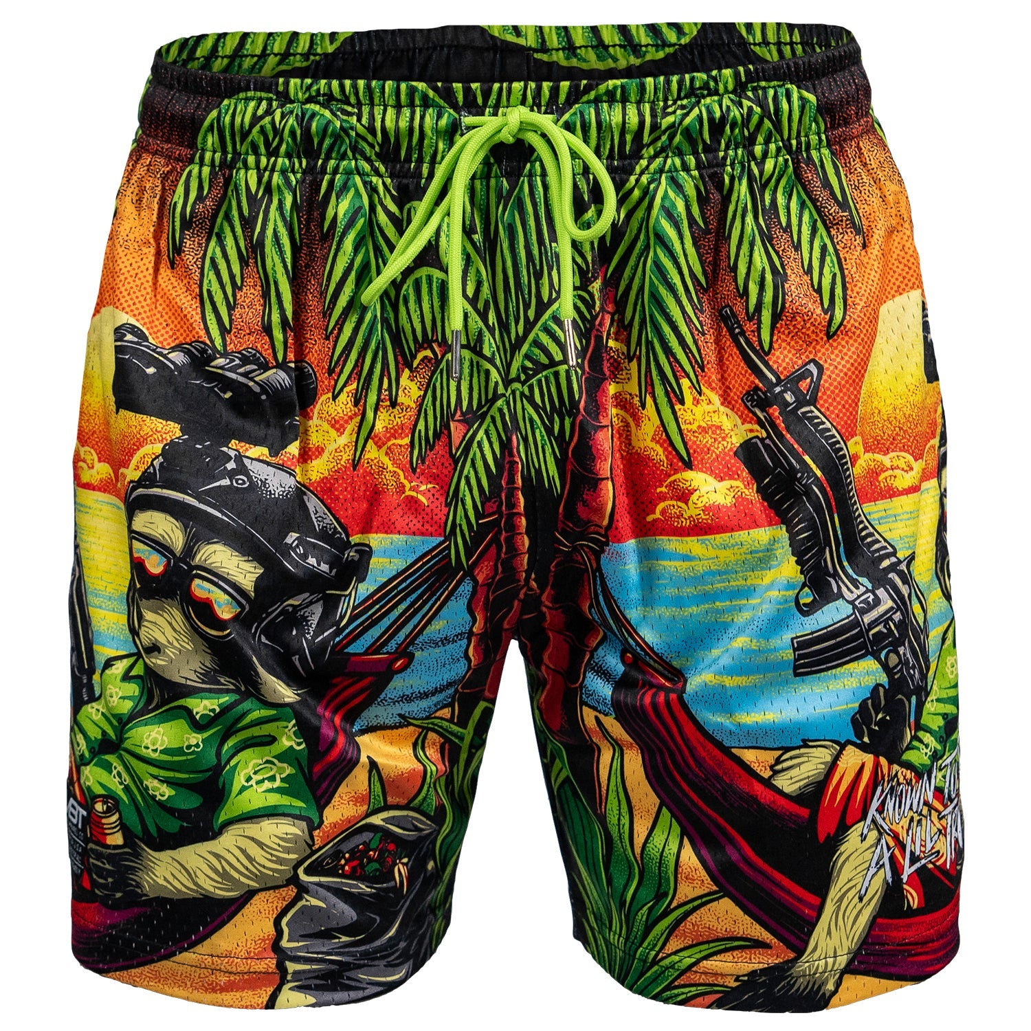 Mid Thigh Mesh Training / Lifestyle Shorts | 5"