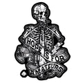 Hope Is For Amateurs Skeleton Decal
