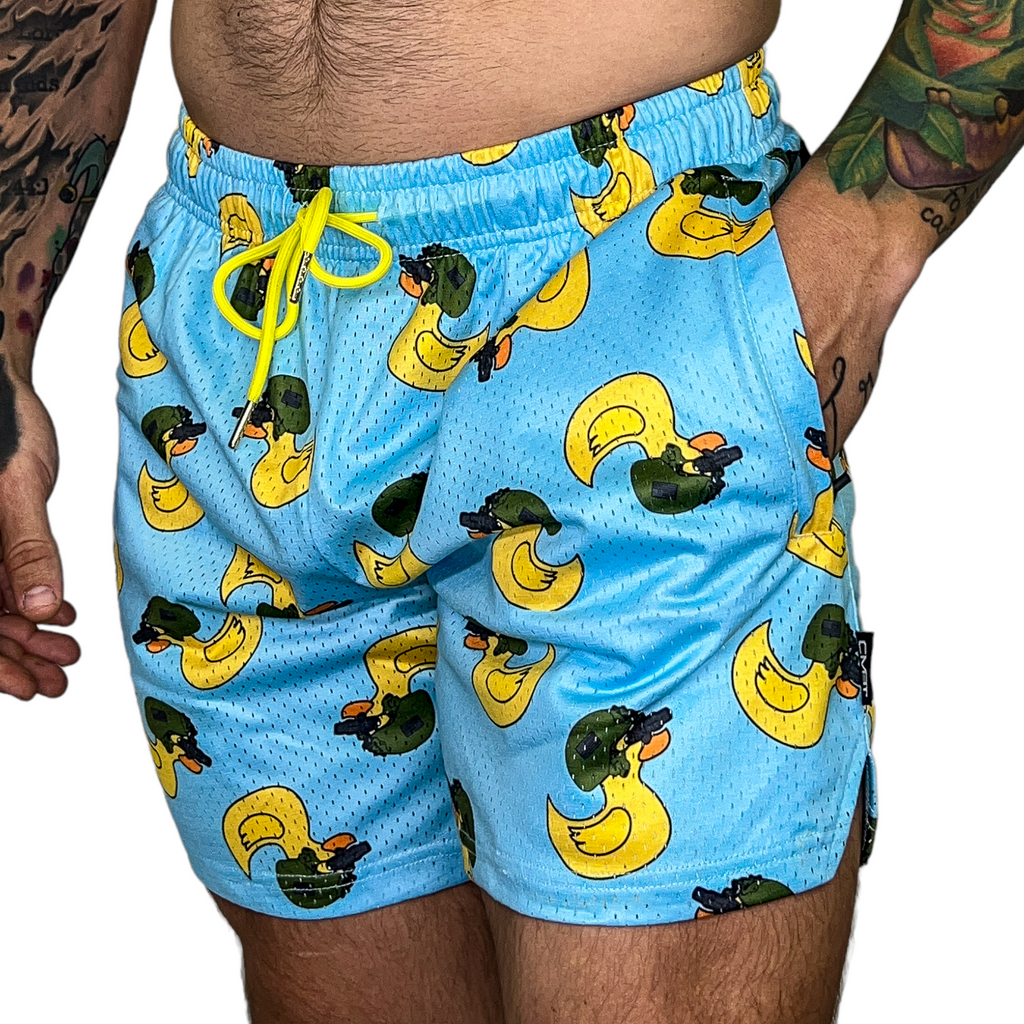 Mid Thigh Mesh Training / Lifestyle Shorts | 5"