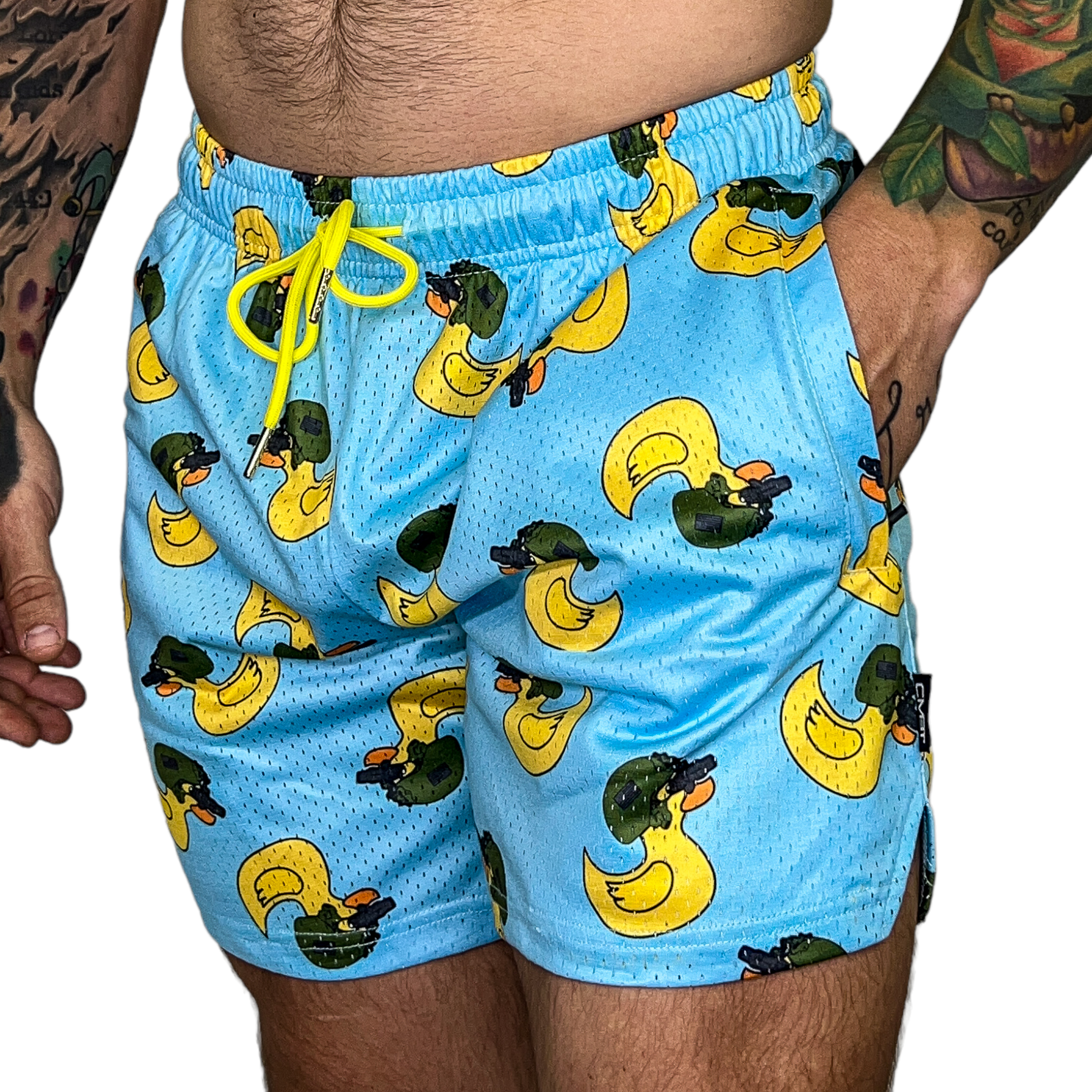Mid Thigh Mesh Training / Lifestyle Shorts | 5"