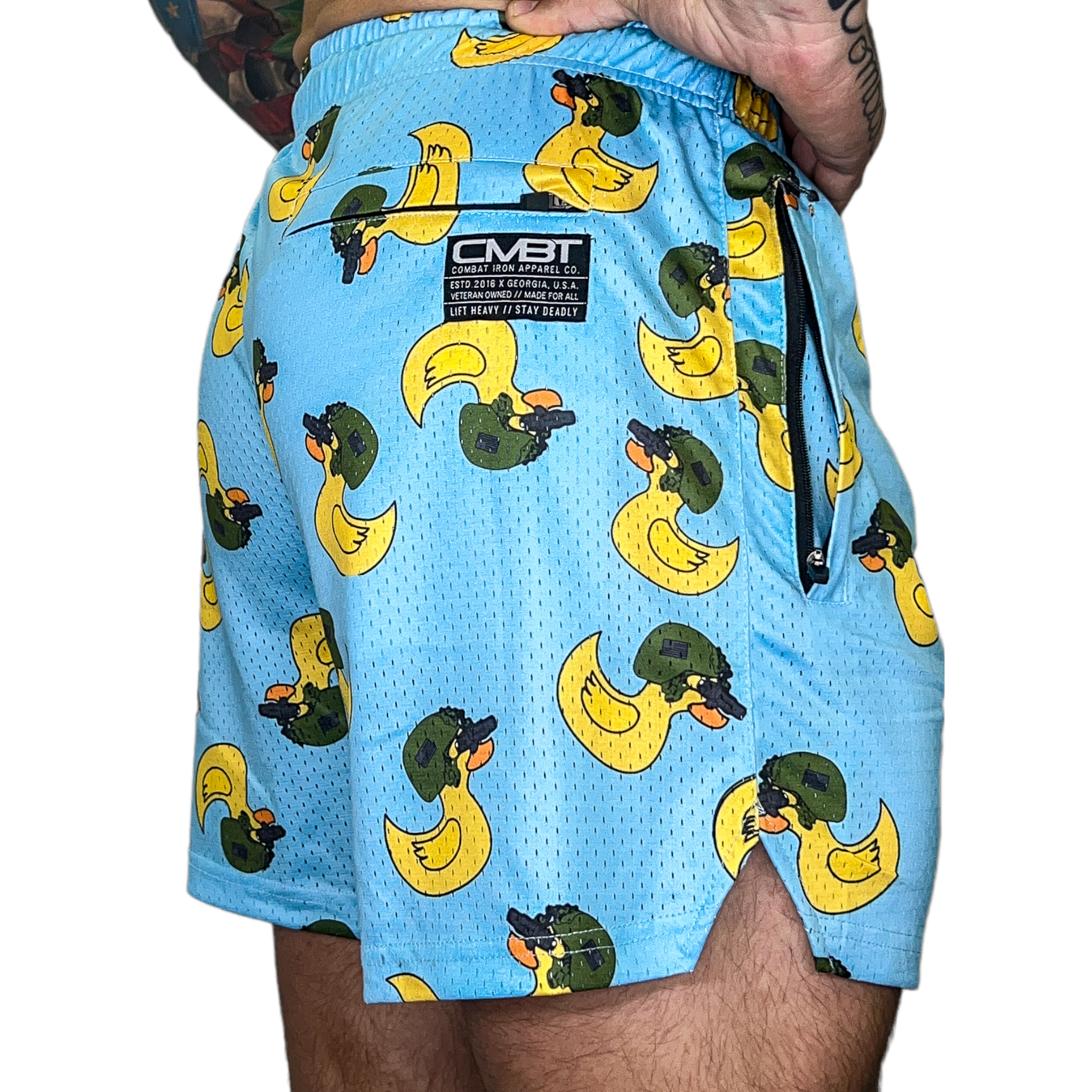 Mid Thigh Mesh Training / Lifestyle Shorts | 5"