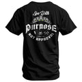 Live With Purpose. Not Approval Men's T-Shirt
