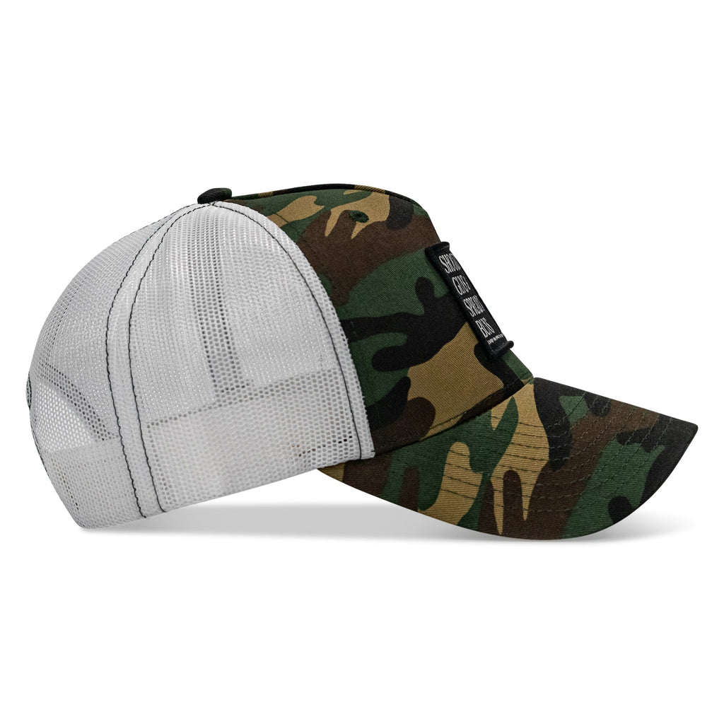 Shooting Guns & Spread'n Buns Patch Snapback Hat
