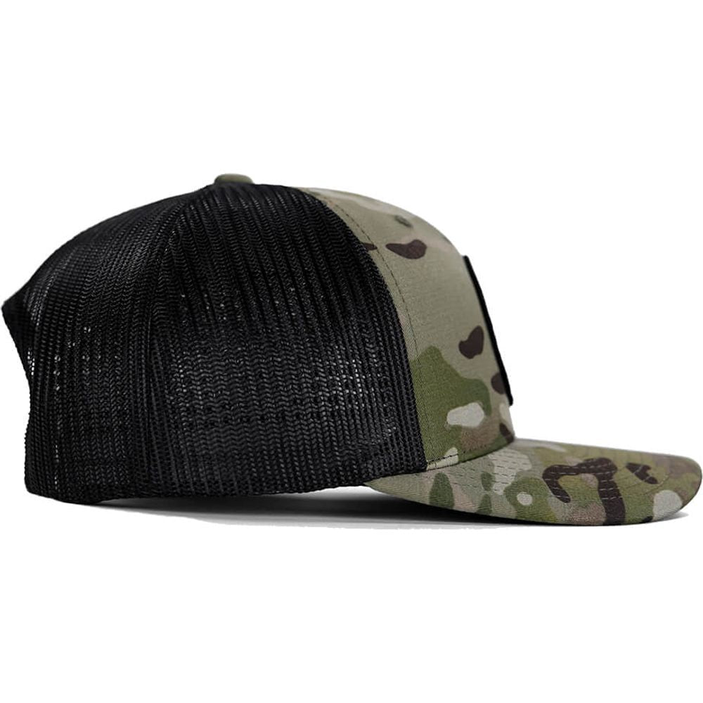Addicted To Iron Patch Snapback Hat