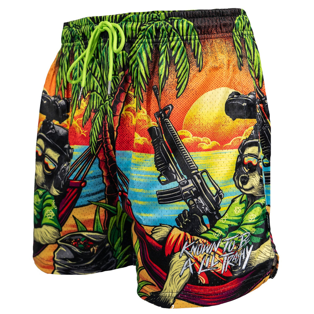 Mid Thigh Mesh Training / Lifestyle Shorts | 5"