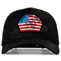 Take No Shit American Flag Patch SnapBack