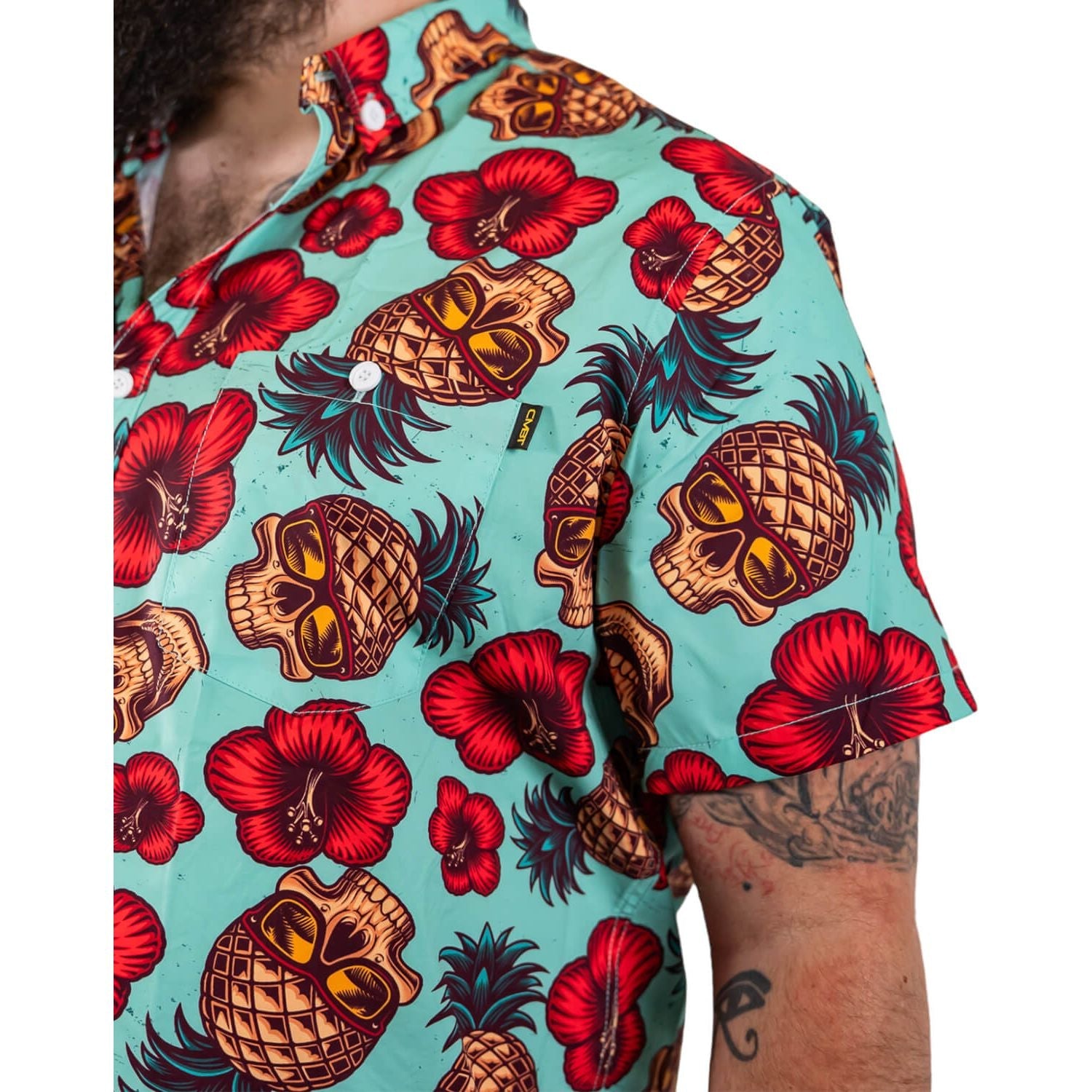 Men Original Button Up Tee