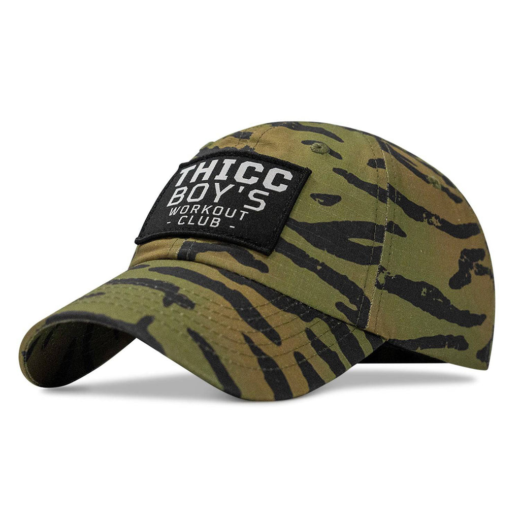 Ripstop Thicc Boys Workout Club Patch Tactical Ripstop Mesh Snapback Hat