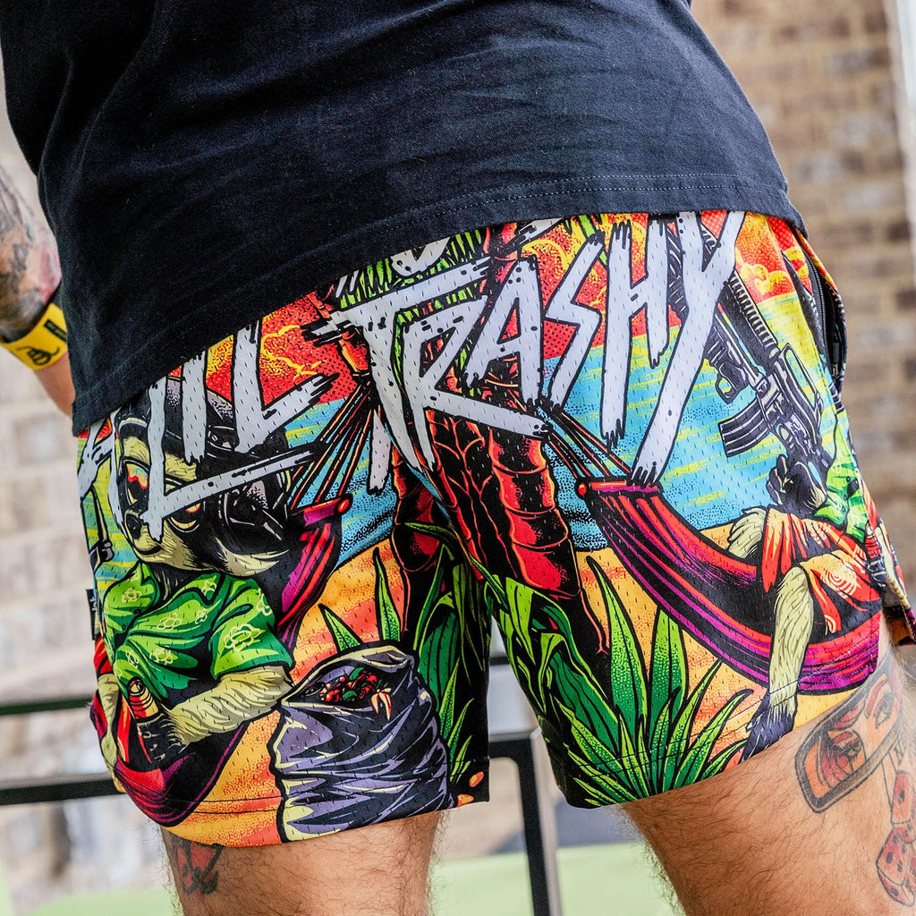 Mid Thigh Mesh Training / Lifestyle Shorts | 5"